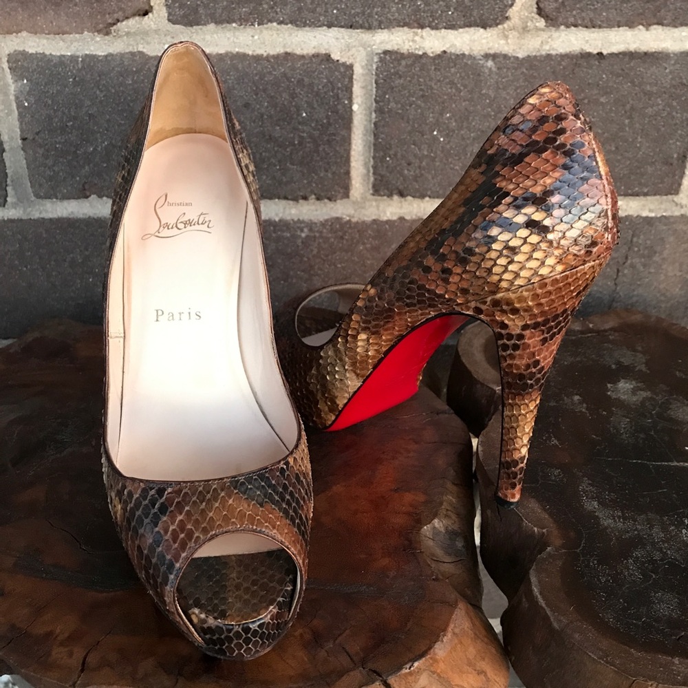 Christian Louboutin Python Very Prive - image 3